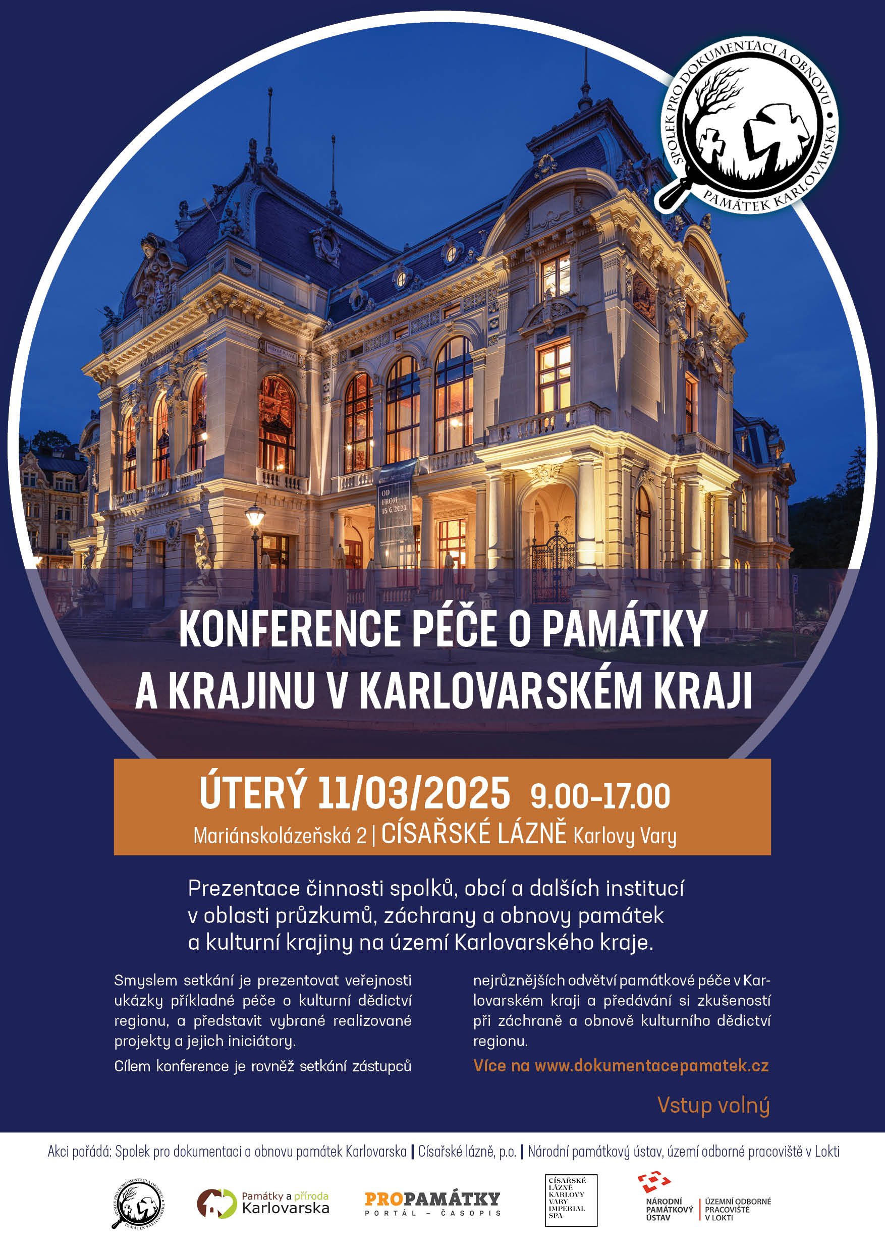 Konferenz Pflege der Denkmäler und der Landschaft in der Region Karlovy Vary